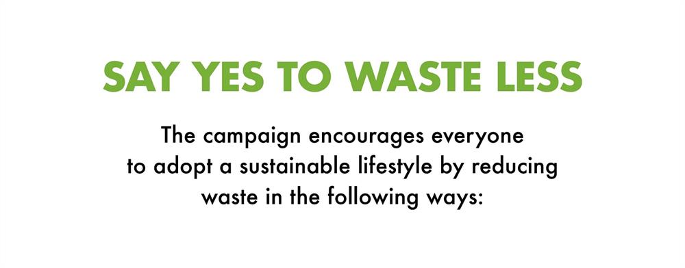 Say YES to Waste Less