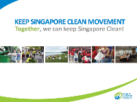 Keep Sinigapore Clean Movement