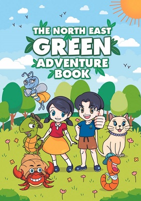 The revamped North East Green Adventure Book with refreshed content and artwork.