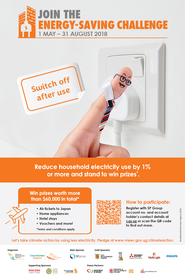 Energy Saving Challenge Poster